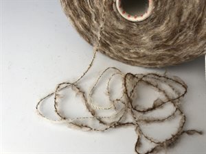 Blandingsgarn - lækre karamel toner, ca. 900 gram